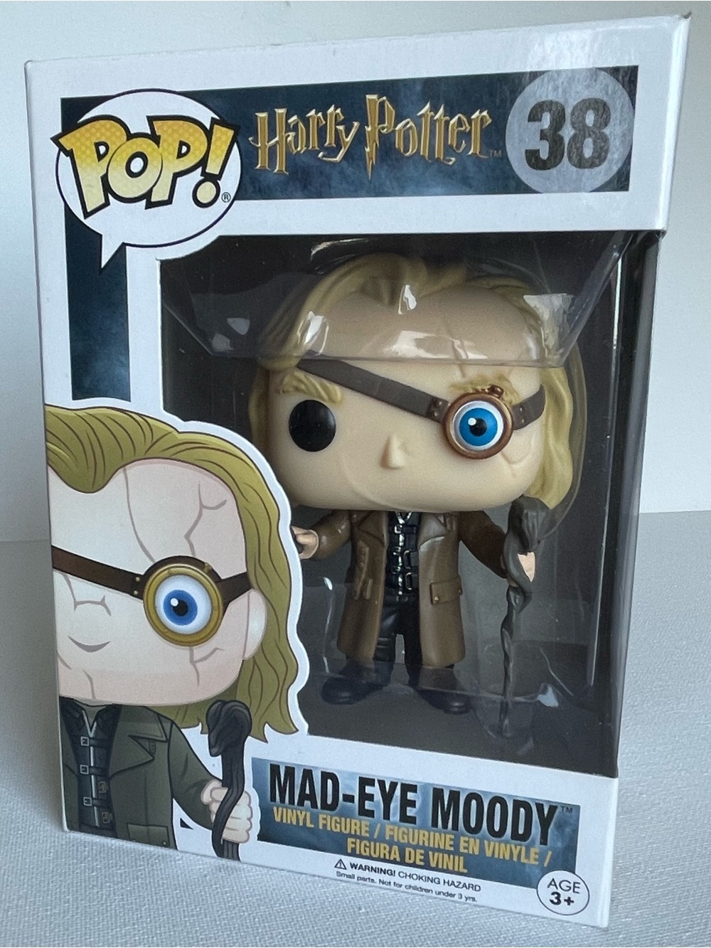 Mad-Eye Moody pop figure from Harry Potter collection Funko Pop #38